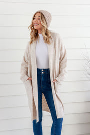 Long Cardigan Oatmeal