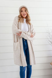 Long Cardigan Oatmeal