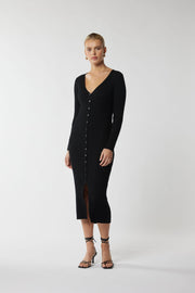 Solatium Knit Dress Black