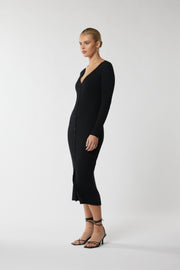 Solatium Knit Dress Black