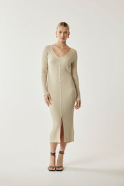 Solatium Knit Dress Stone