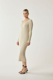 Solatium Knit Dress Stone