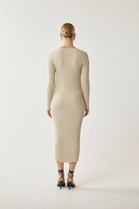 Solatium Knit Dress Stone