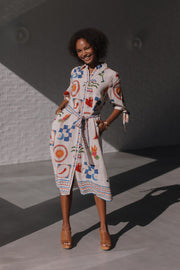 Spicey Margarita Tie Dress