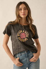 Sunny Vintage Tee Washed Black
