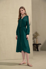 Tahari Dress Posy Green