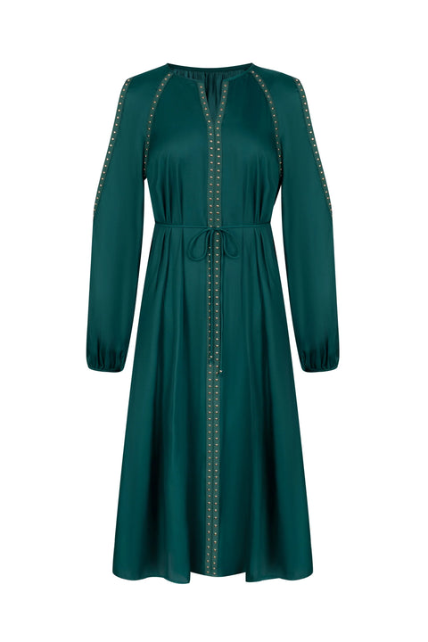 Tahari Dress Posy Green