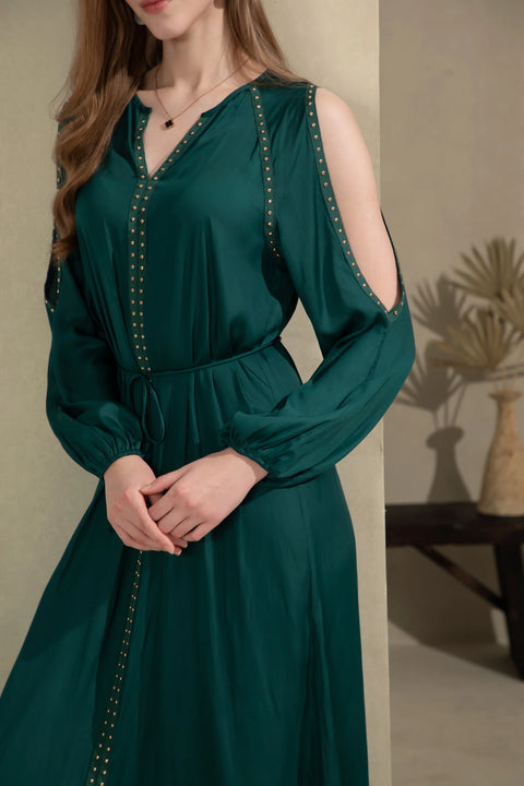 Tahari Dress Posy Green