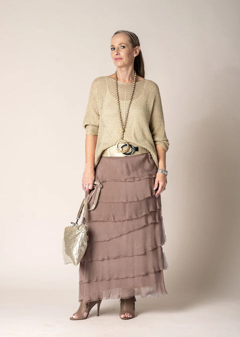 Tanaka Lurex Knit Gold