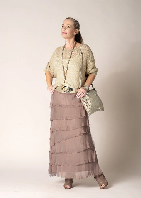 Tanaka Lurex Knit Gold