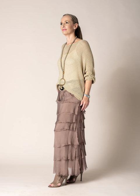 Tanaka Lurex Knit Gold