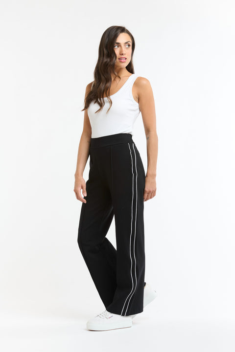 Trim Track Pant Black