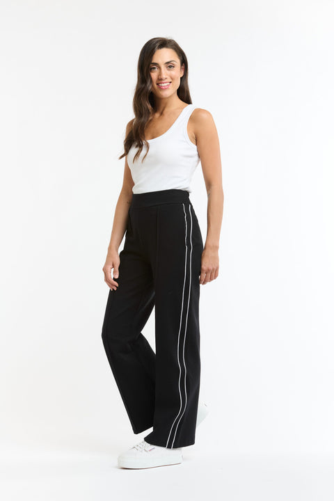 Trim Track Pant Black