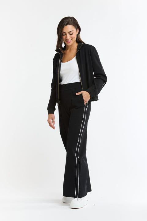 Trim Track Pant Black