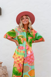 South Beach Shirt - Tropo Print