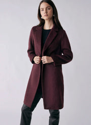 Venice Coat Wine