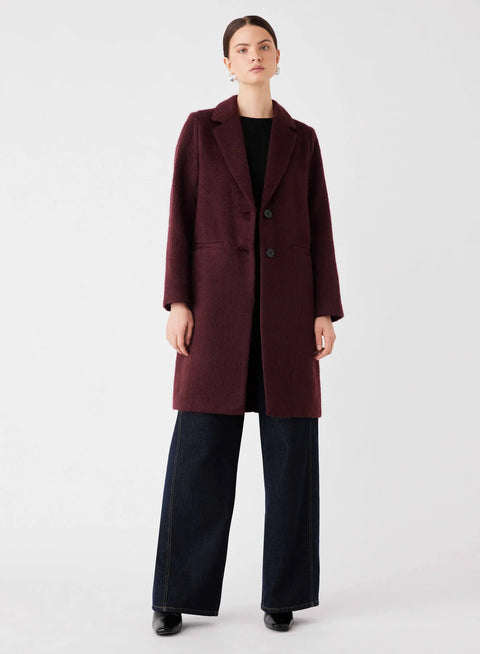 Venice Coat Wine
