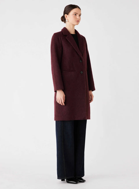 Venice Coat Wine