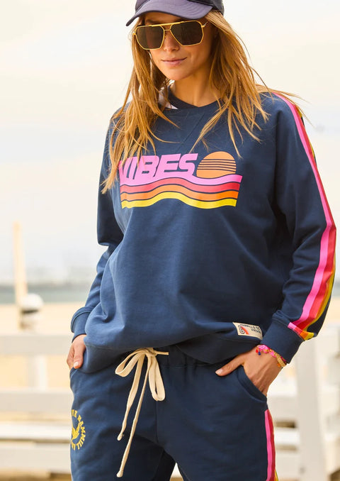 Vibes Sweat Navy