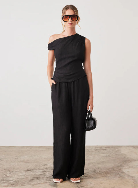 View Blouse Black