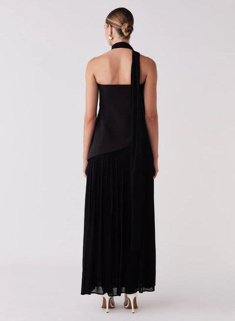 Viewpoint Maxi Dress Black