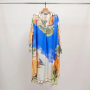 Positano Dress Blue Marine