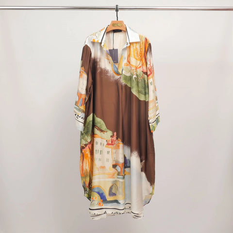 Positano Dress Chocolate