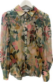 Passion Shirt Green Floral