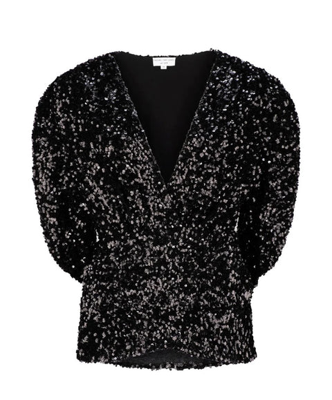 Tyler Sequin Top Black