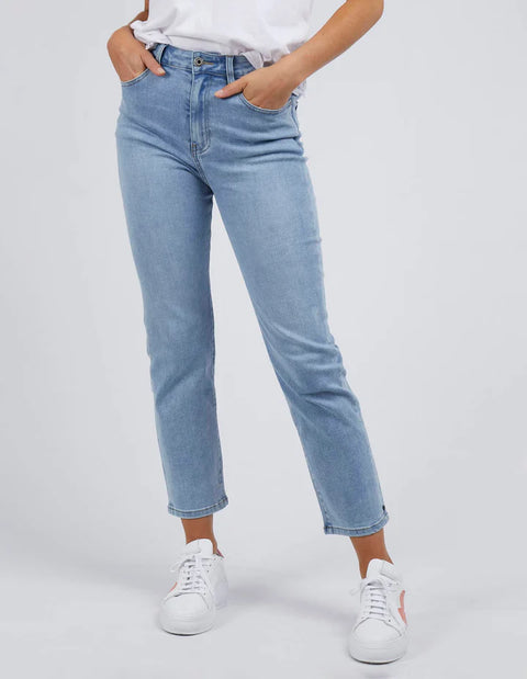 Ada Straight Leg Jean Light Wash