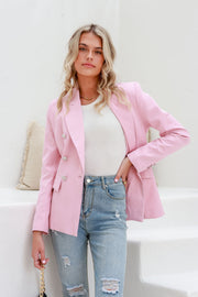 Glamour Blazer Soft Pink