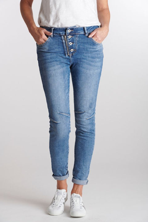 Button Jeans Denim