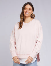 Delilah Crew Chalk Pink