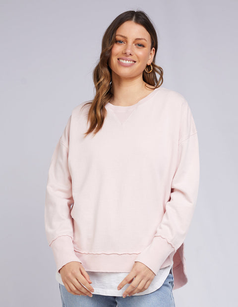 Delilah Crew Chalk Pink