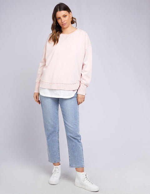 Delilah Crew Chalk Pink