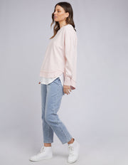 Delilah Crew Chalk Pink