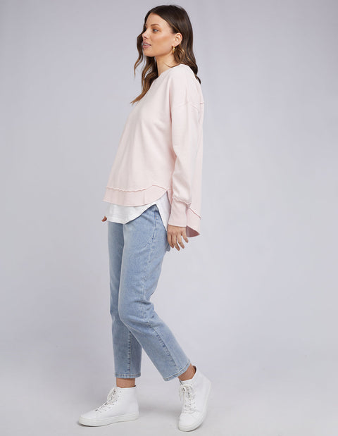 Delilah Crew Chalk Pink