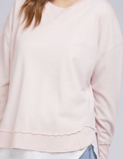 Delilah Crew Chalk Pink