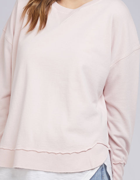 Delilah Crew Chalk Pink