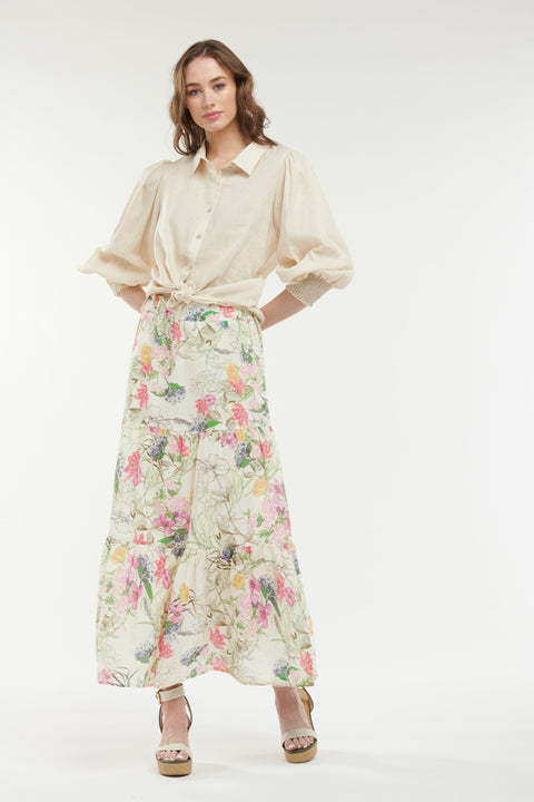 Ramie New Romance Shirt Ecru