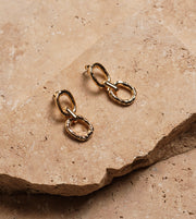 Nicola Link Earring Gold