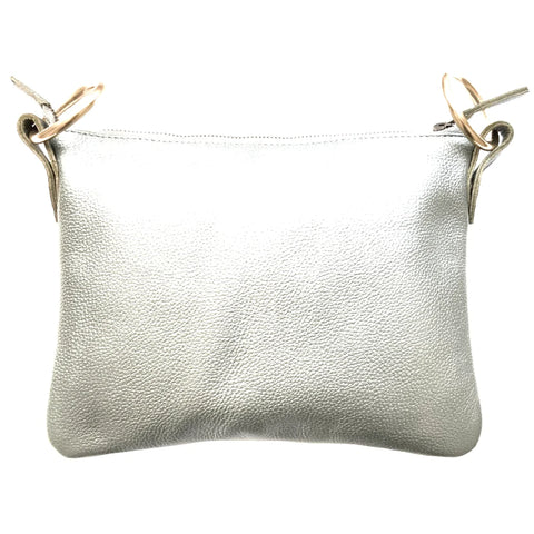 Nina Cross Body Bag Silver