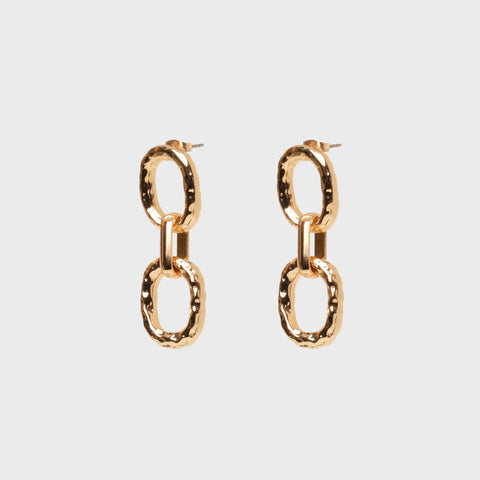 Nicola Link Earring Gold