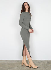 Sabina Midi Dress Forest