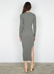 Sabina Midi Dress Forest