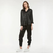 Satin Jogger Black