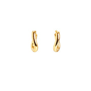 Valentina Mini Hoops 18kt Gold Plate
