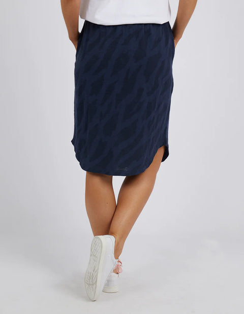 Wild Side Skirt Navy