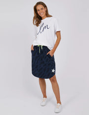 Wild Side Skirt Navy