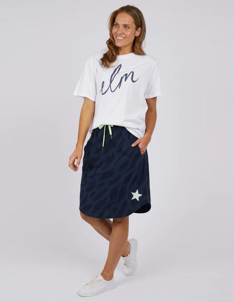 Wild Side Skirt Navy